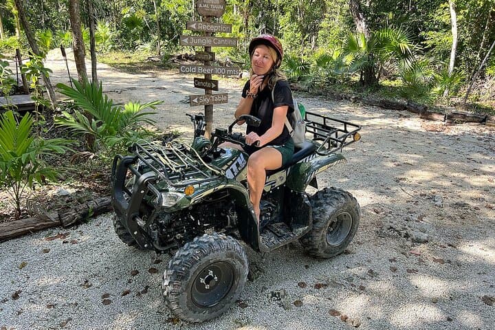 Tulum ATV & E-Bike Cenote Tour: 2 Cenotes, Snorkel and Jungle Cantina Lunch photo 4