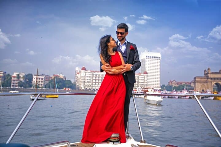 Candlelight Yacht Dinner in Mumbai — Private Sunset Cruise for Two