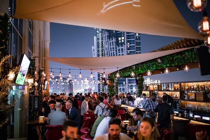 Dubai Pub Crawl: Rooftop Bars, Club Entry & Party Bus Nightlife Tour photo 4