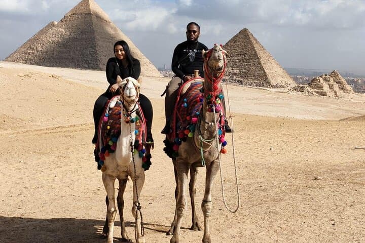Sunrise Camel and Horse Safari Around the Giza Pyramids photo 3