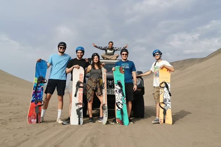 Sandboarding Adventure and Off-Road 4x4 Tour in Chilca Desert