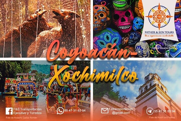 Private Coyoacán & Xochimilco Day Tour with Trajinera Ride