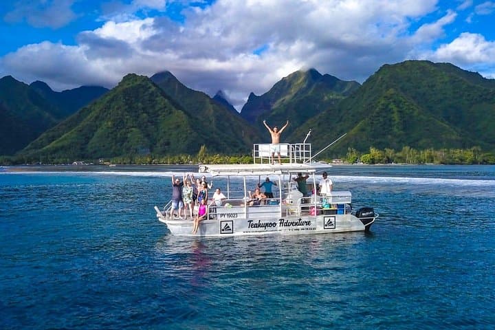 Teahupoo & Tahiti Peninsula Half-Day Boat Tour — Wave Watching, Snorkel & River Walk photo 2