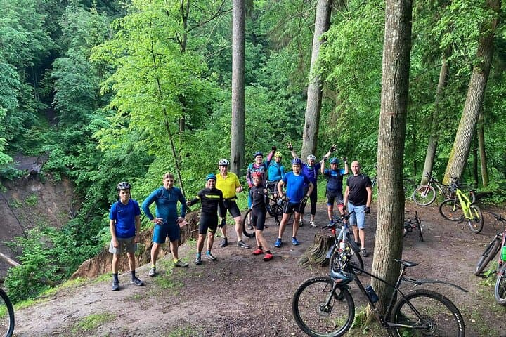 Ride the Green Lakes: Private Mountain Bike Tour in Vilnius