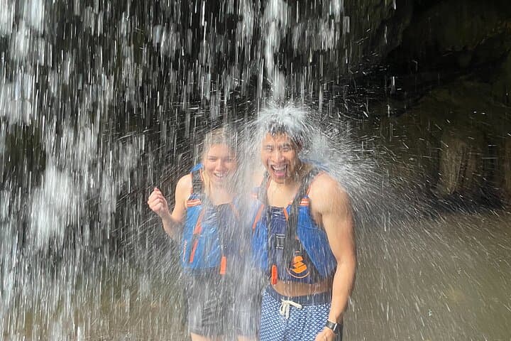 Charco Azul Cave, Waterfall & River Adventure from San Juan photo 3