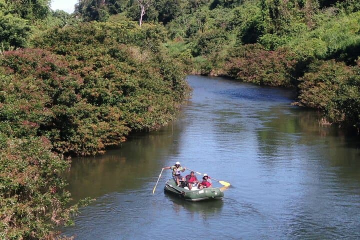 Private Sloth Encounter, Llanos de Cortés Waterfall & Corobici River Float — Full-Day Tour from Playa Hermosa photo 2