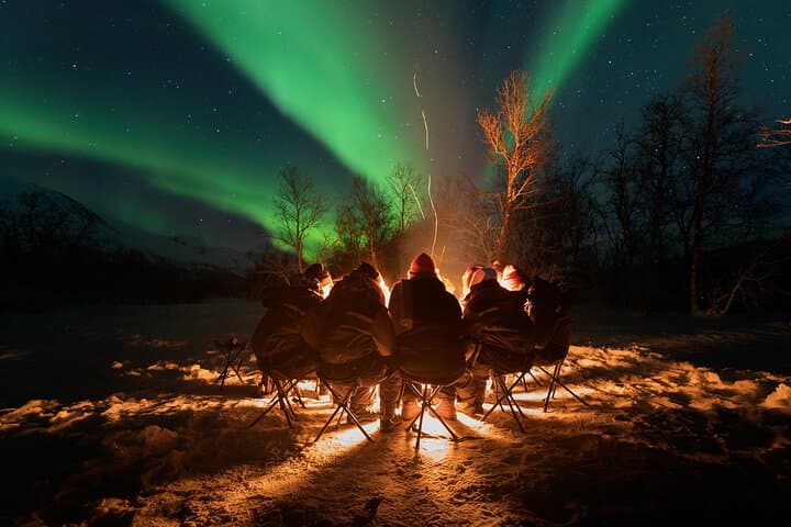 Tromsø Northern Lights Small-Group Photo Tour — Aurora Chase by Minibus