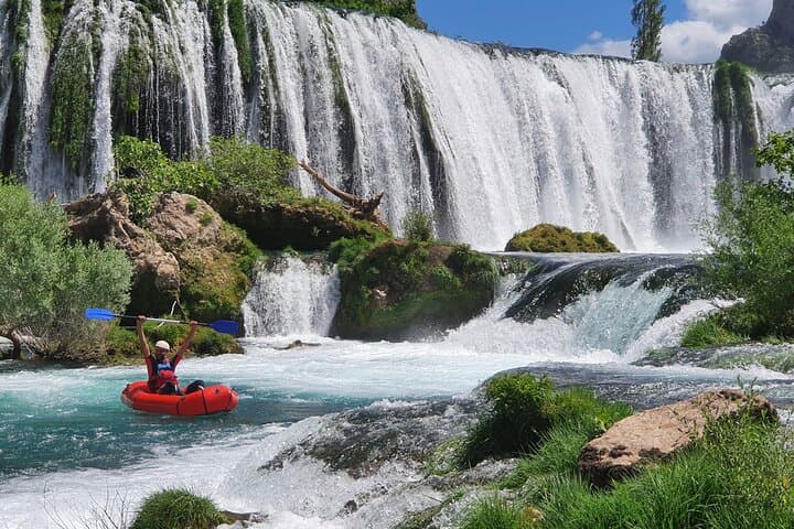 Packrafting the Zrmanja River from Kaštel Žegarski — 12km Dalmatia Day Trip