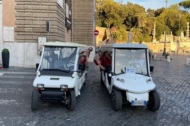 Rome Golf Cart Tour with German Guide: Small-Group Sightseeing in 3 Hours photo 3
