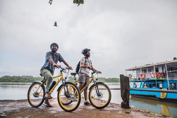 Divar Island E-Bike & Backwater Boat Day Tour from Panaji photo 2