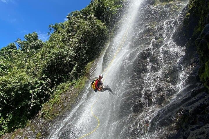 Rappelling and Torrentismo in Jardín: Guided Waterfall Descent (3 hrs)