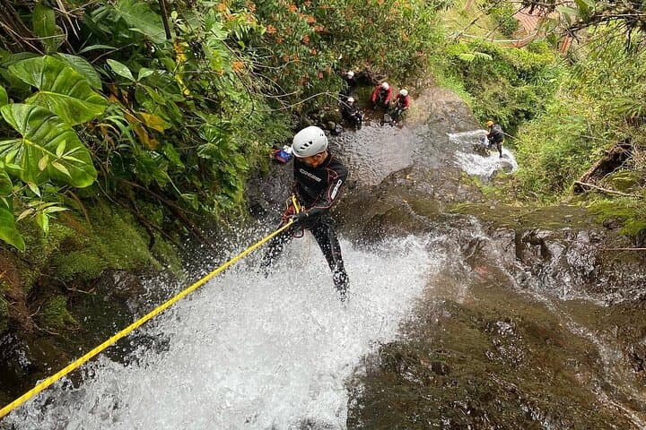 Rappelling and Torrentismo in Jardín: Guided Waterfall Descent (3 hrs) photo 3
