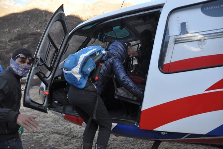 Everest Base Camp Helicopter Tour — Flyover and Landing at Hotel Everest View photo 5