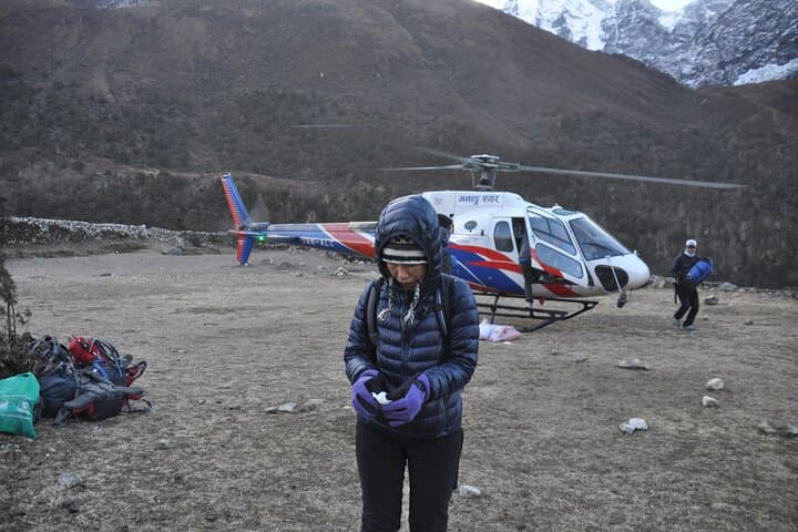 Everest Base Camp Helicopter Tour — Flyover and Landing at Hotel Everest View photo 6