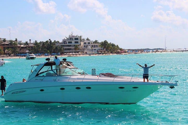 Charter the SeaRay: 48ft Private Yacht to Isla Mujeres and Cancun Bay photo 2