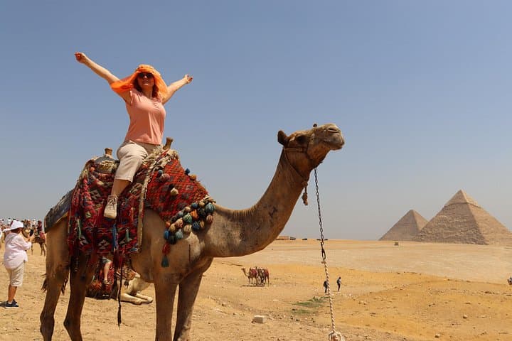 Full-Day Grand Egyptian Museum & Giza Pyramids Private Tour with Lunch photo 2