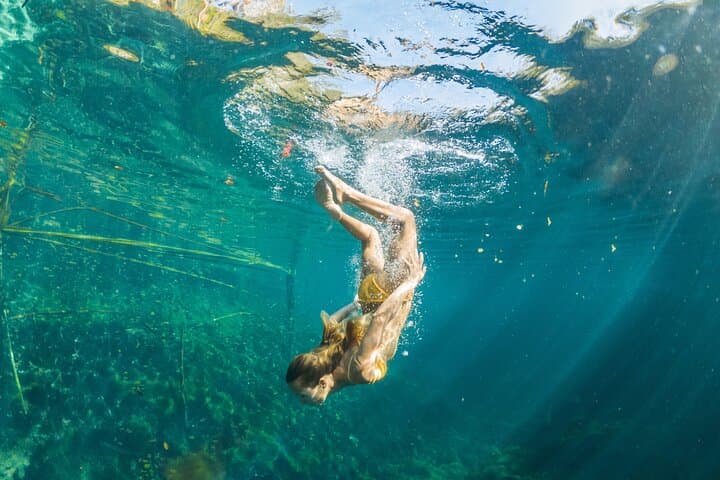 Kaan Luum Lagoon and Two Cenotes: Full-Day Riviera Maya Tour