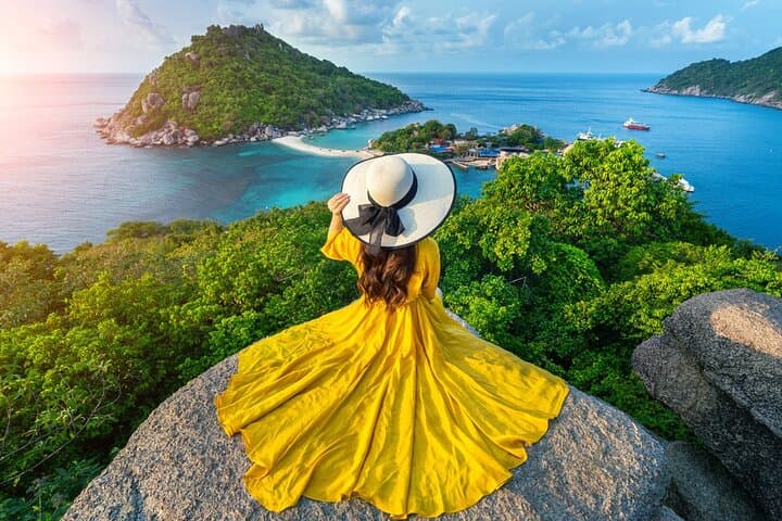 Koh Tao & Koh Nang Yuan Speedboat Day Trip: Snorkel the Coral Gardens and Hike the Sandbar Viewpoint photo 2