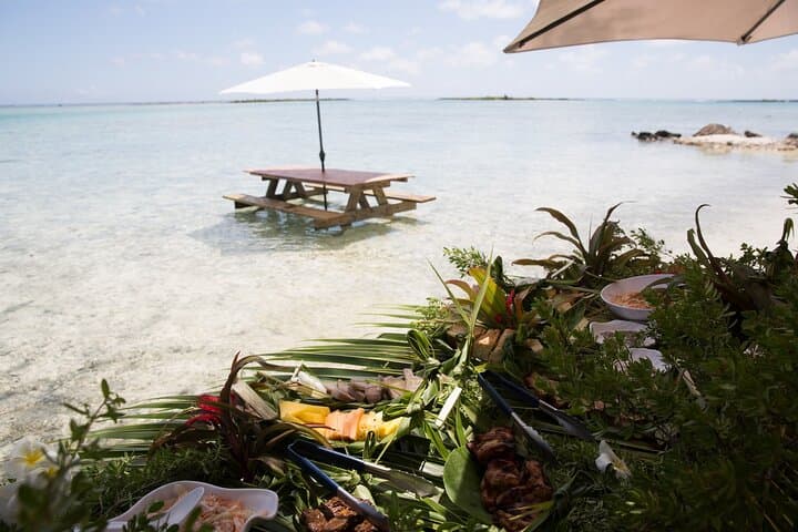 Bora Bora Private Dream Day: Reef Snorkel, Motu Lunch & Sunset Cruise photo 6