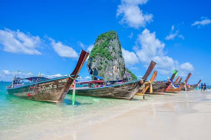 Krabi Longtail Boat Photoshoot: Private Poda & Railay Sunset Session photo 2