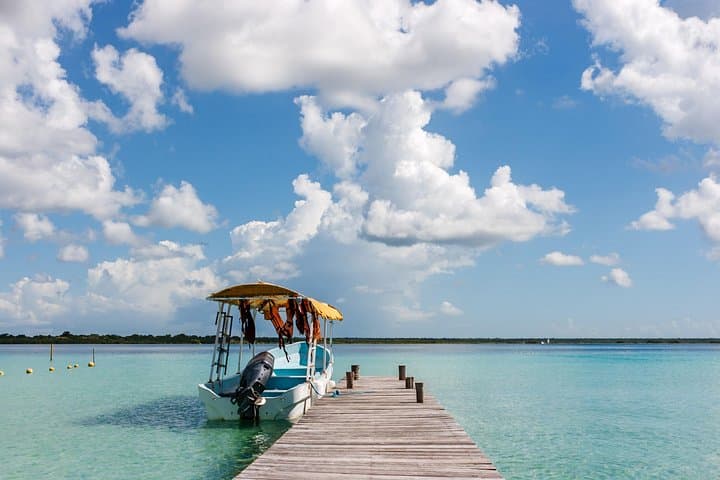 Full-Day Bacalar Lagoon & Pontoon Ride: Cenotes, Fort San Felipe, and the Seven Colors photo 4