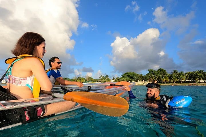 Cozumel Clear Kayaking & Sea Scooters: Glass-Bottom Paddling and Power Snorkel photo 3