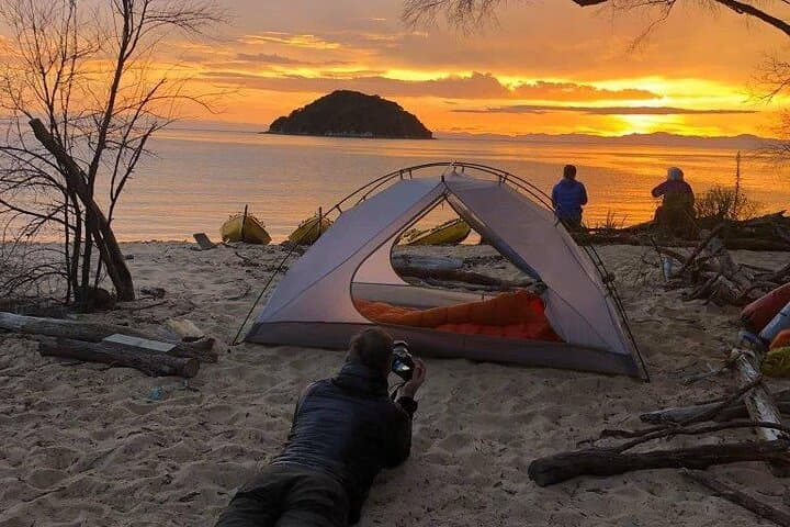 Three-Day Unguided Kayak Journey Along Abel Tasman Coast