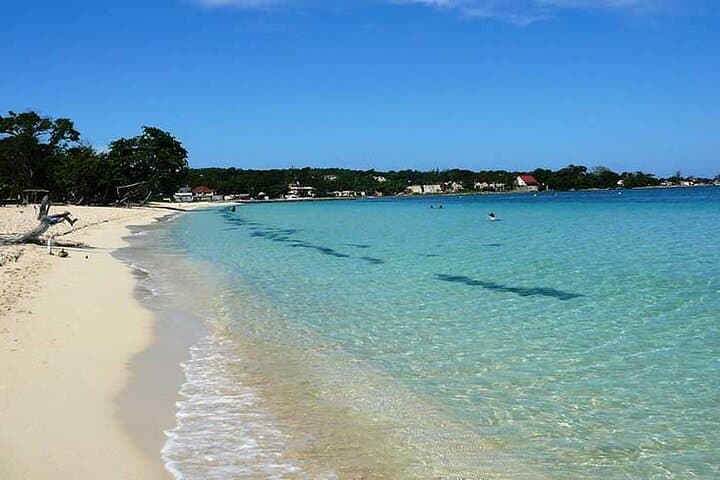 Explore Negril's Seven Mile Beach and Blue Hole Mineral Spring: Beach Tubing Adventure photo 2
