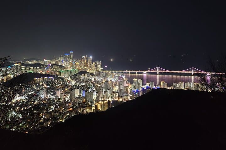 Busan Night Hike: Hwangnyeongsan & Sajabong Peak Views with Local Dinner photo 4