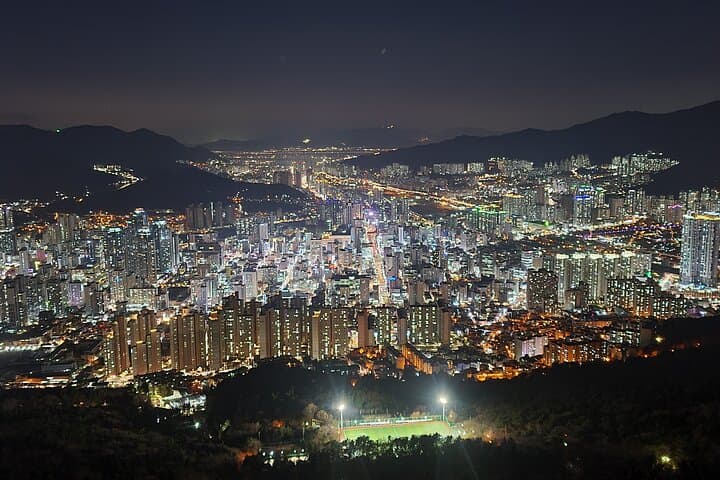 Busan Night Hike: Hwangnyeongsan & Sajabong Peak Views with Local Dinner photo 6