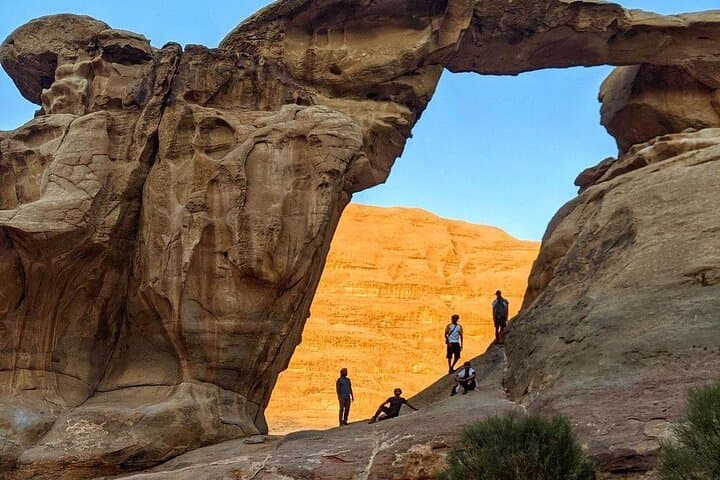 Wadi Rum: 2-Day Jeep & Burdah Rock Hike with Overnight Bedouin Camp photo 6