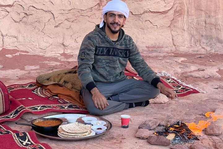 Wadi Rum: 2-Day Jeep & Burdah Rock Hike with Overnight Bedouin Camp photo 5