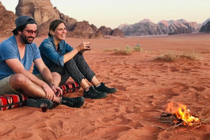 Wadi Rum Jeep, Camel & Overnight at Magic Bedouin Star — 24‑Hour Desert Adventure photo 5