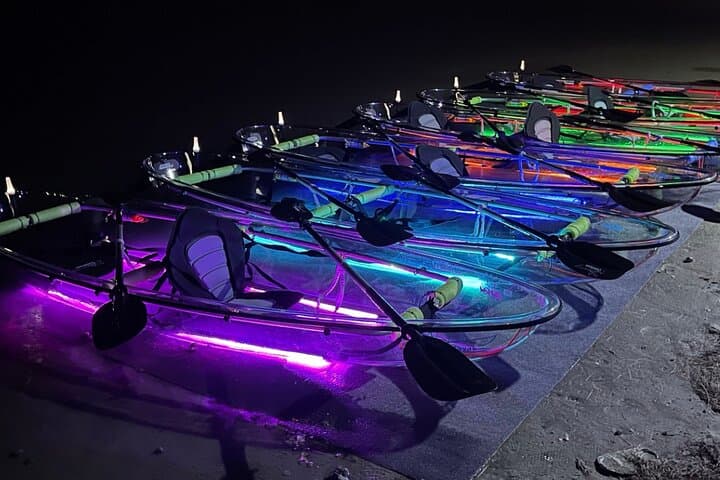 Glowing Kayak Tour Corpus Christi: Night Paddling at North Padre Island