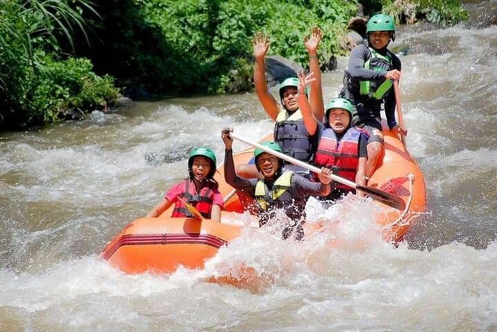 Ayung River Rafting & Kanto Lampo Waterfall: Private 6-Hour Adventure from Ubud