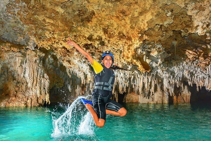Explore the Secret River of the Riviera Maya: Guided Cavern Swim from Playa del Carmen