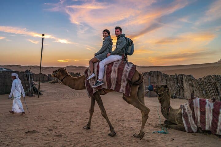 Red Dune Jeep Safari Dubai: Sunset Dune Bashing, Camel Ride & BBQ Experience photo 3
