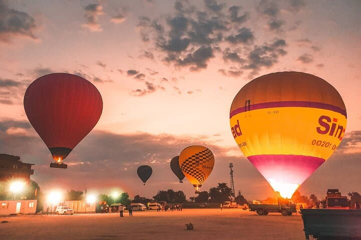 Sunrise Hot Air Balloon Over Luxor — Fly Above Ancient Thebes photo 2