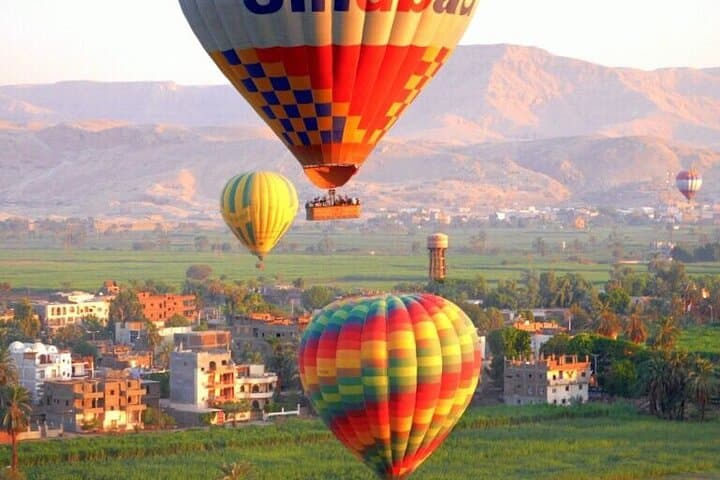 Luxor Hot Air Balloon Sunrise Ride — VIP Balloon Tour Over Ancient Temples photo 2