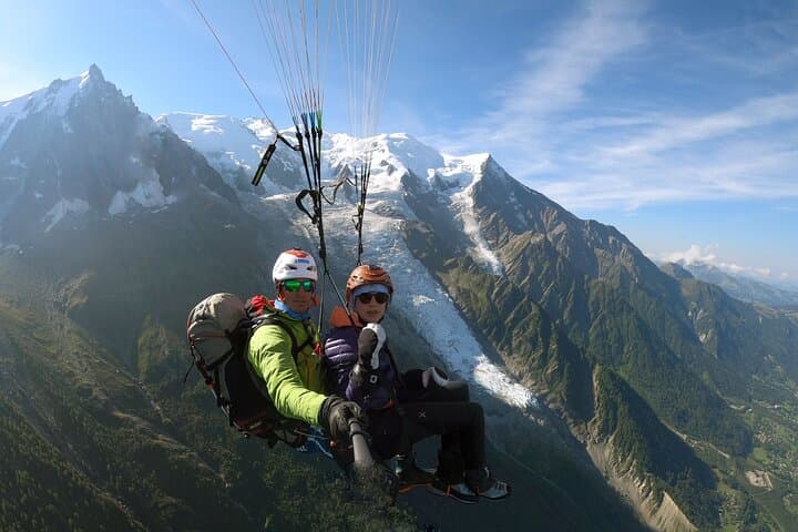 Tandem Paragliding Over Chamonix: Mont Blanc Aerial Experience photo 3
