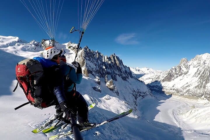 Tandem Paragliding Over Chamonix: Mont Blanc Aerial Experience photo 5