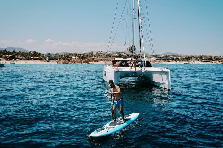 Cabo Platinum Snorkel & Whale Watching Tour — Santa Maria and Chileno Bay photo 2