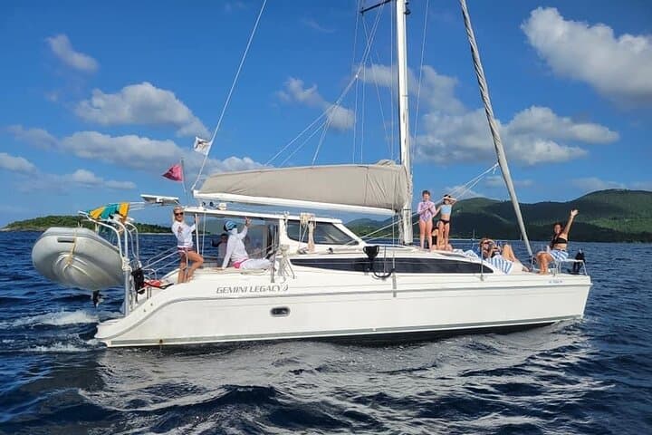 Private Day Sail on SY Mazu: Luxury Gemini Legacy Catamaran Charter from Red Hook photo 3
