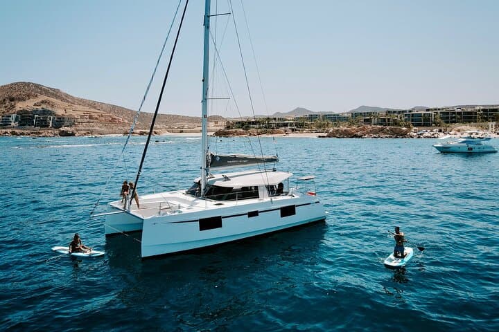 Private Catamaran Cabo: Whale Watching, Snorkel & Sunset Cruises photo 3