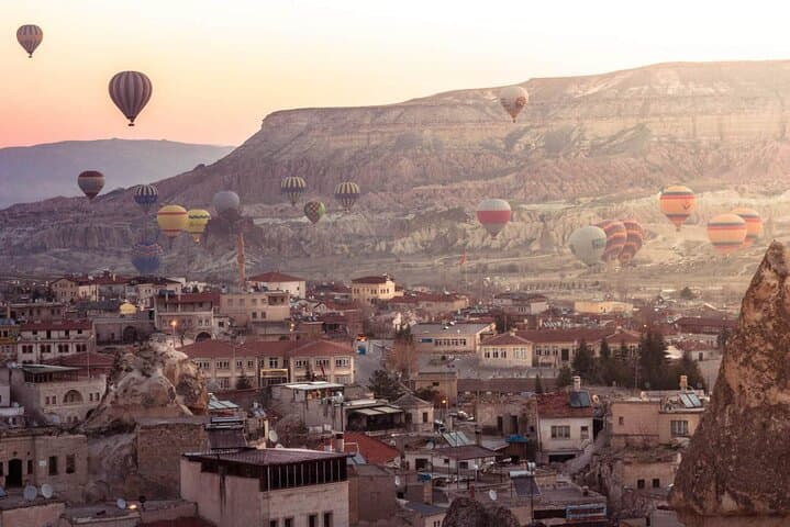 Cappadocia Red Tour + ATV & Hot Air Balloon: Full-Day Adventure from Göreme