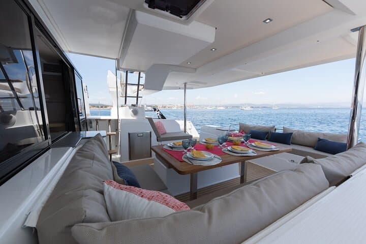 Private Luxury Catamaran Cruise from Mykonos to Rhenia — 5-Hour Charter photo 6