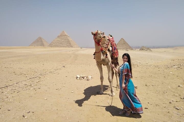 Sharm to Cairo: Full-Day Giza Pyramids & Egyptian Museum Flight Tour photo 2