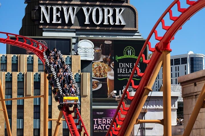 Ride the Big Apple Coaster: 67mph Thrill Above the Las Vegas Strip photo 6