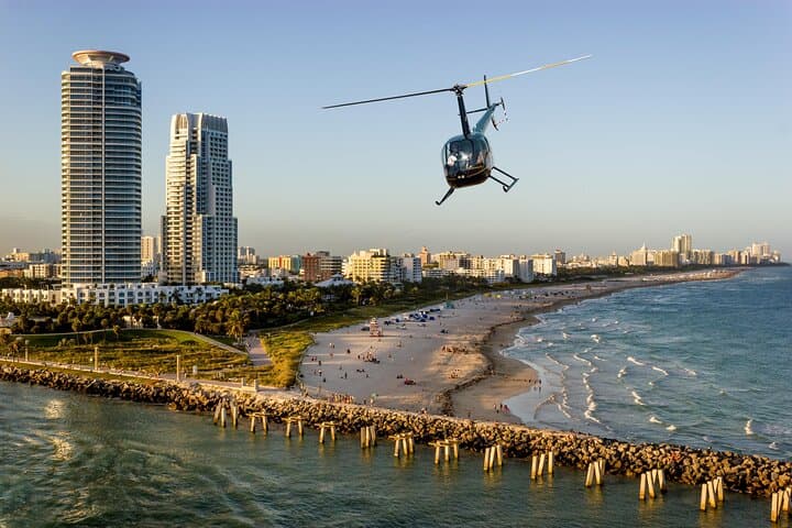 Miami Helicopter Tour: South Beach, Downtown & Islands From Miami Executive Airport