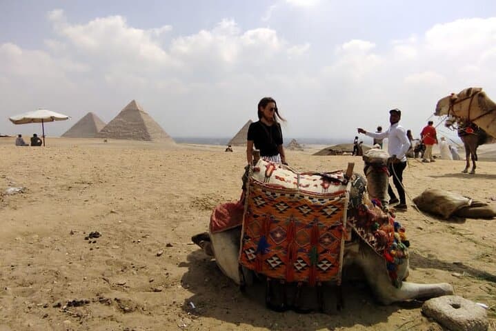 Private Half-Day Giza Pyramids & Sphinx Tour with Camel Ride and Papyrus Experience photo 2